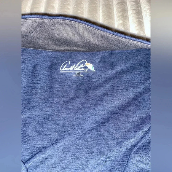 Arnold Palmer Quarter Zip 2XL Blue EUC - Picture 3 of 8